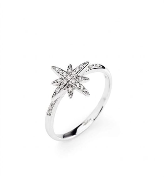 Ringe Amen Dame in Silber Cubic Zirconia RCDS-16 - RCDS-16